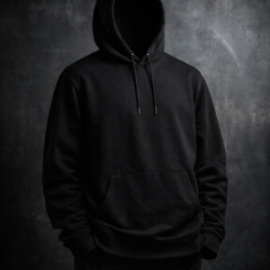 HOODIE "PROCESSUS" NOIR